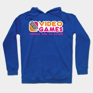 Video Games America Runs On Gaming PC Hoodie